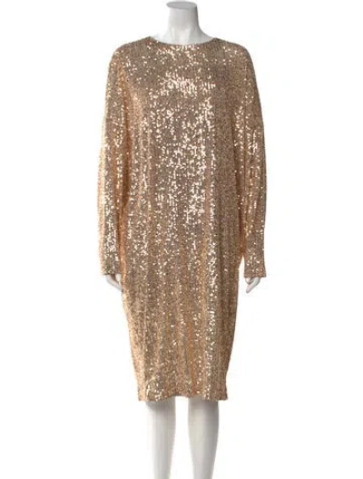 Pre-owned In The Mood For Love Bateau Neckline Midi Length Dress W/ Tags
