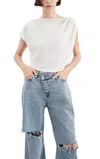 In The Mood For Love Biarritz Top In White In White