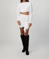 In The Mood For Love Emely Skirt In White In White