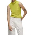 In The Mood For Love Estelle Top In Acid Green In Multi
