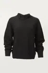 In The Mood For Love Fiona Sweater In Antrasit In Multi