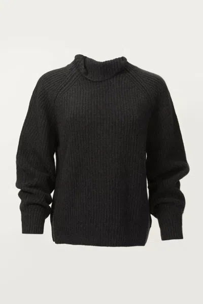 In The Mood For Love Fiona Sweater In Antrasit In Black