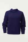 In The Mood For Love Fiona Sweater In Night Blue