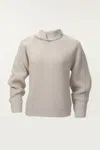 IN THE MOOD FOR LOVE FIONA SWEATER IN TAUPE