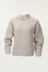 In The Mood For Love Fiona Sweater In Taupe In Neutral