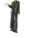 In The Mood For Love Hari Sequin Pants In Olive In Green