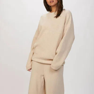 In The Mood For Love Kora Tricot Pant In Neutral