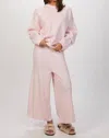 In The Mood For Love Kora Tricot Pant In Powder In Pink