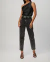 In The Mood For Love Lara Croft Jeans In Washed Dark Grey In Grey