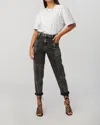 In The Mood For Love Lara Croft Jeans In Washed Grey In Gray