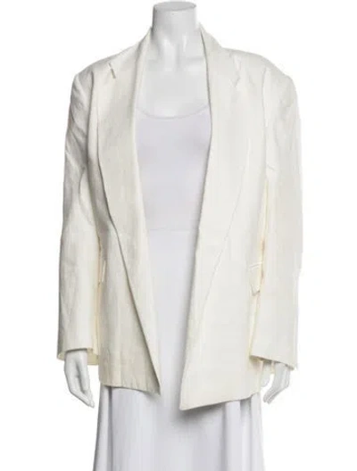 Pre-owned In The Mood For Love Linen Blazer In Neutrals