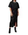 In The Mood For Love Moore Midi Skirt In Black