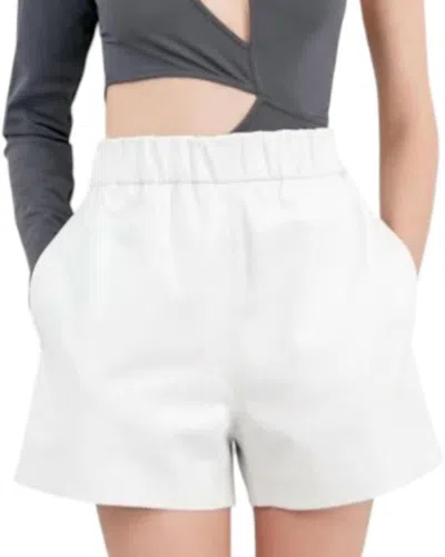 In The Mood For Love Move Mini Short In White