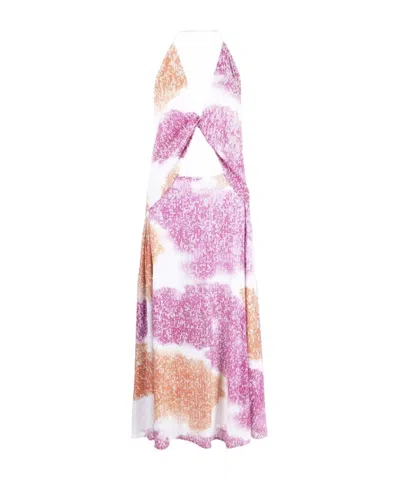In The Mood For Love Sequin Dress In Multi