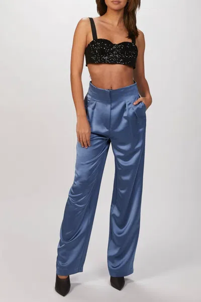 In The Mood For Love Una Bustier Top In Black