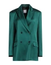 In The Mood For Love Woman Blazer Emerald Green Size M Polyester