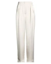 In The Mood For Love Woman Pants Light Grey Size L Polyester In Gray