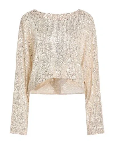 In The Mood For Love Woman Top Beige Size L Polyester In Neutral