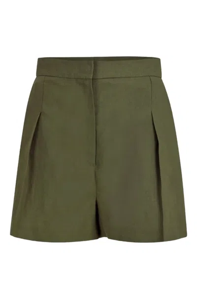 In The Mood For Love Women's Godard Shorts In Olive Green