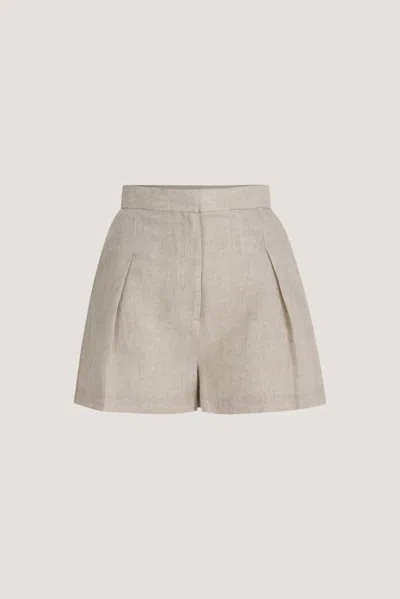 In The Mood For Love Women's Lyall Mini Short In Semi Grey In Gray