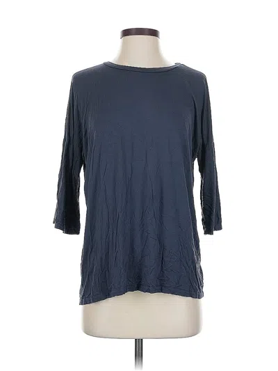 Pre-owned In The Style 3/4 Sleeve T-shirt In Blue