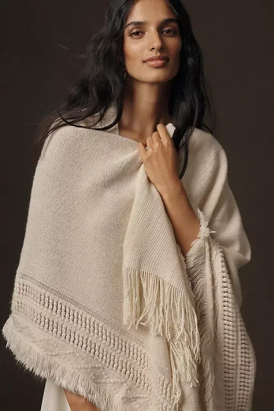 In Things Fringed Knit Wrap