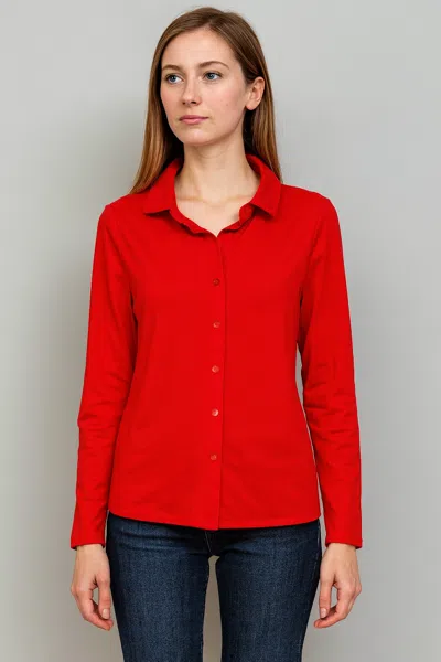 In2 By Incashmere The Perfect Knit Shirt In Multi