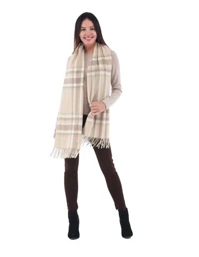In2 By Incashmere Woven Cashmere Shawl Eco-friendly Mongolian Cashmere In Multi