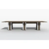 In2 Design Rectangular Conference Table With Power Modules In Intrigue