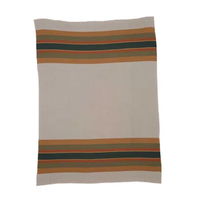 In2green Cotton Sustainable Knit Throw Blanket