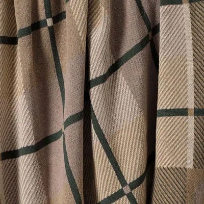 In2green In 2 Green Country Equestrian Plaid Knit Throw