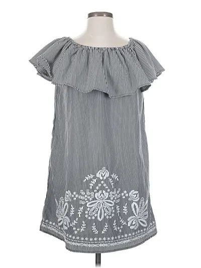 Pre-owned Ina Casual Dress In Gray