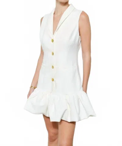 Ina Fashion Phoebe Dress In White