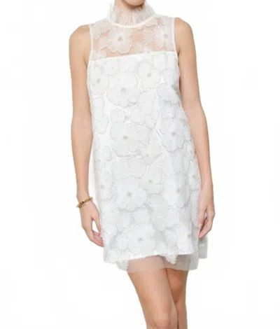 Ina Fashion Sarah Mini Dress In White