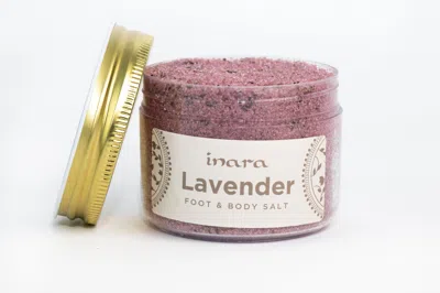 Inara Pink / Purple Lavender Foot & Body Salt