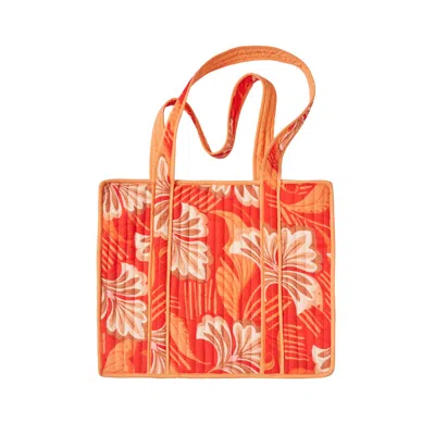 Inara Women's Orange Molokai Sunset Tote Bag