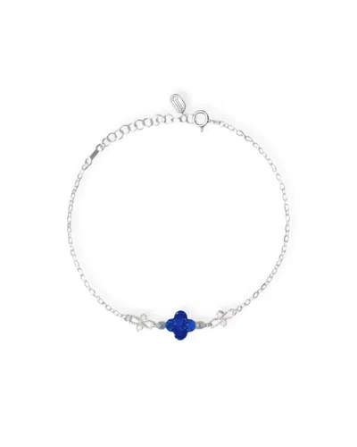 Inari Jewellery Women's Blue / Silver Pulut Tai Tai Charm Bracelet In Multi