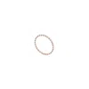 Inari Jewellery Women's Dot Philosophy Minimalist Gold Filled Stacking Ring