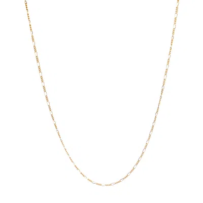 Inari Jewellery Women's Figaro Gold-filled Minimalist Chain Necklace