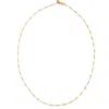 Inari Jewellery Women's Gold Bamboo Vine Necklace
