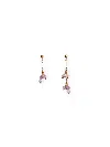Inari Jewellery Women's Gold / Pink / Purple Gumdrops Earrings In Multi