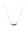 Inari Jewellery Women's Orange / Gold / Brown Golden Hour Necklace In Pink