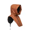 Inavati Women's Brown Chestnut Hood With Padding In Brown