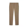 Inavati Women's Brown Classic Mocha Trousers