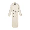 Inavati Women's Neutrals Oversized Beige Trench Coat