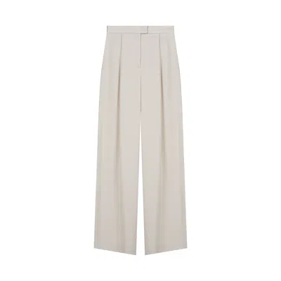 Inavati Women's Neutrals Wide-leg Trousers In Milk