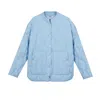 Inavati Women's Oversized Sky Blue Down Jacket