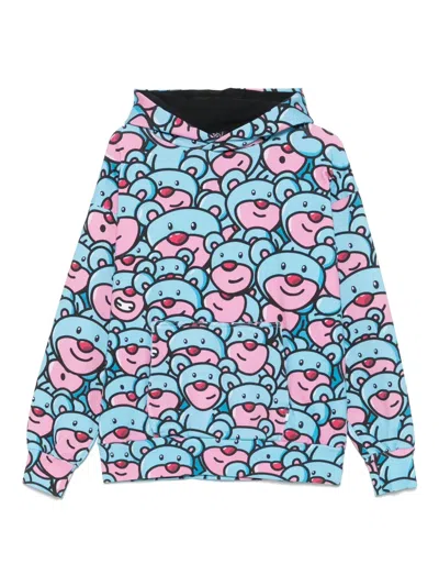 Inbetweeners Cotton Hoodie In Blue