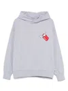 Inbetweeners Graphic-print Hoodie In Gray
