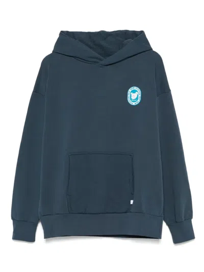 Inbetweeners Graphic-print Hoodie In Blue